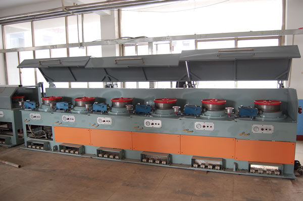 Low carbon steel wire drawing machine